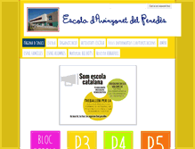 Tablet Screenshot of escolaavinyonet.org